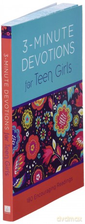 3-Minute Devotions for Teen Girls: 180 Encouraging Readings - April Frazier [KSIĄŻKA]
