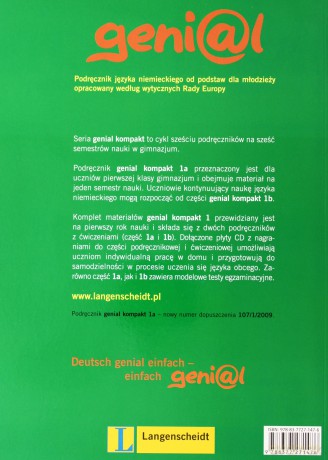 Genial kompakt 1A KB+AB+CD w.2011 L [KSIĄŻKA]