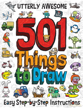 501 Utterly Awesome Things to Draw (501 Things to Draw) - Barry Green [KSIĄŻKA]