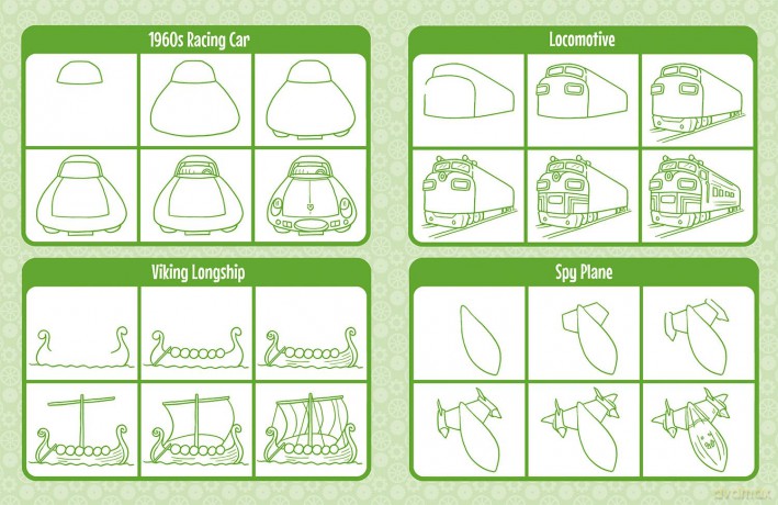 501 Utterly Awesome Things to Draw (501 Things to Draw) - Barry Green [KSIĄŻKA]