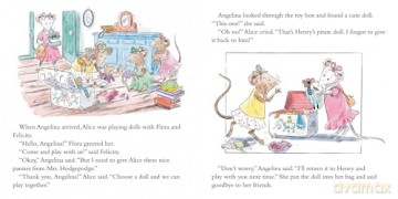 A Busy Day in Chipping Cheddar (Angelina Ballerina) - Katharine Holabird [KSIĄŻKA]
