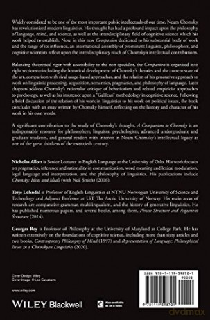 A Companion to Chomsky (Blackwell Companions to Philosophy) - Nicholas Allott [KSIĄŻKA]