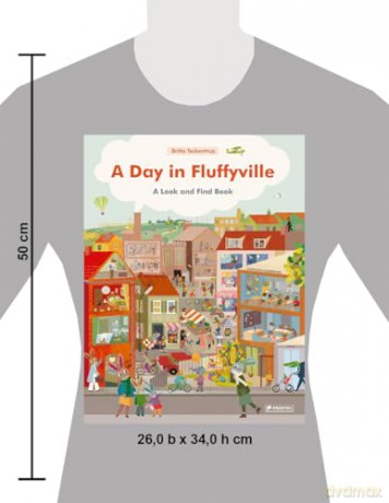 A Day in Fluffyville: A Look-And-Find-Book - Britta Teckentrup [KSIĄŻKA]
