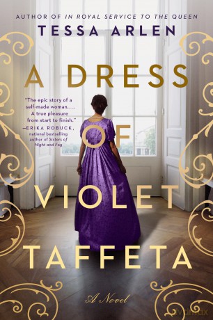 A Dress of Violet Taffeta - Tessa Arlen [KSIĄŻKA]