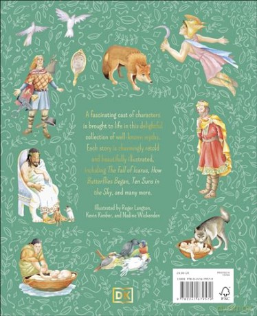 A First Book of Myths: Uncover Tales of Gods and Monsters - Mary Hoffman [KSIĄŻKA]