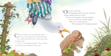 A Flying Visit: A funny illustrated picture book for children from the creator of One Snowy Night (A Percy the Park Keeper Story) - Nick Butterworth [KSIĄŻKA]