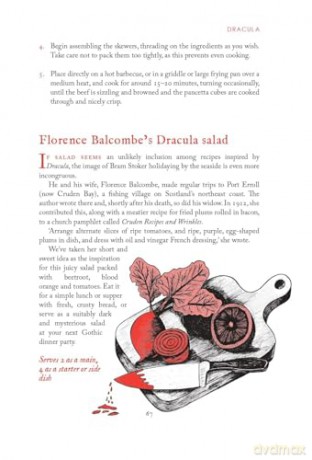 A Gothic Cookbook: Hauntingly Delicious Recipes Inspired by 13 Classic Tales - Ella Buchan [KSIĄŻKA]
