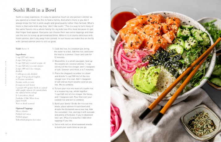 A Healthier Home Cook: Whole Food Recipes, Techniques, and Tips for Families That Want to Eat A Little Less Toxic - Shawna Holman [KSIĄŻKA]