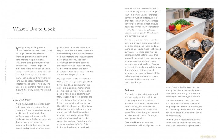 A Healthier Home Cook: Whole Food Recipes, Techniques, and Tips for Families That Want to Eat A Little Less Toxic - Shawna Holman [KSIĄŻKA]