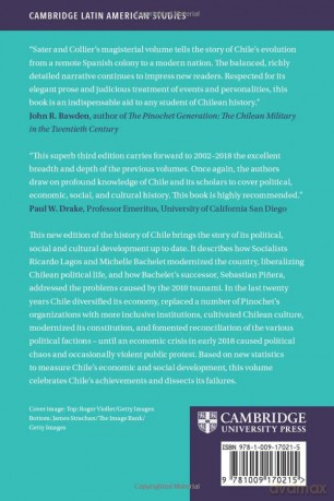 A History of Chile 1808-2018: 126 (Cambridge Latin American Studies, Series Number 126) - William F. Sater [KSIĄŻKA]