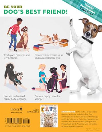 A Kid's Guide to Dogs: How to Train, Care for, and Play and Communicate with Your Amazing Pet! - Arden Moore [KSIĄŻKA]