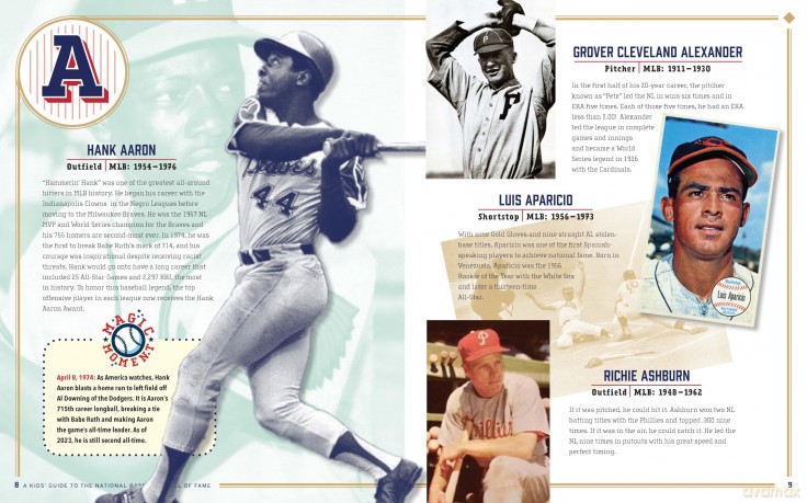 A Kids' Guide to the National Baseball Hall of Fame: The Greatest Players from Hank Aaron to Derek Jeter to Cy Young - James Buckley Jr. [KSIĄŻKA]