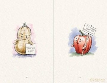 A Little Bit of Positivity: a daily dose of optimism from the sweetest fruits and the cutest vegetables - Scholastic [KSIĄŻKA]