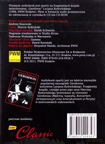 Gershwin - audiobook [KSIĄŻKA]