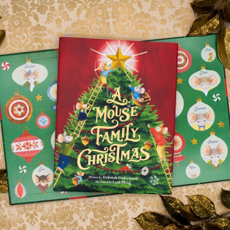 A Mouse Family Christmas - Deborah Underwood [KSIĄŻKA]