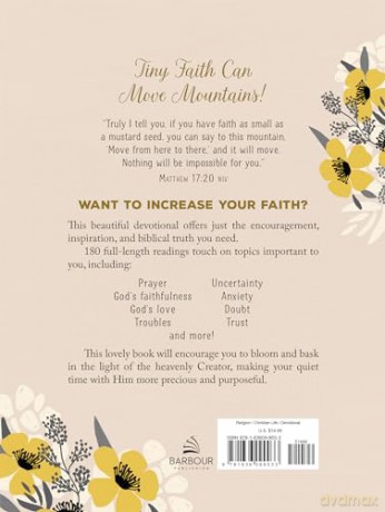 A Mustard Seed Faith Large Print: Devotions and Prayers for Women - Carey Scott [KSIĄŻKA]