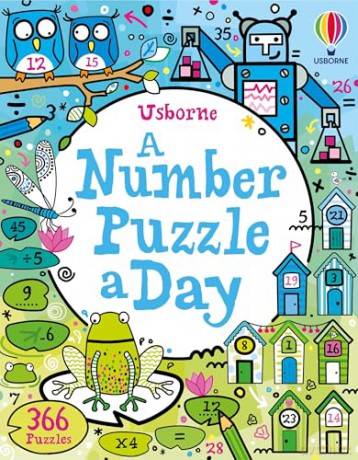 A Number Puzzle a Day (An Activity A Day) - Phillip Clarke [KSIĄŻKA]