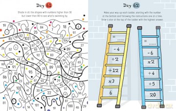 A Number Puzzle a Day (An Activity A Day) - Phillip Clarke [KSIĄŻKA]