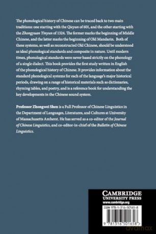 A Phonological History of Chinese - Zhongwei Shen [KSIĄŻKA]