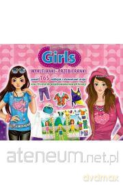 Girls. Wyklejanki-przebieranki [KSIĄŻKA]