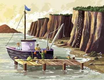 A Sea of Stories (Colour Fiction, 6) - Sylvia Bishop [KSIĄŻKA]