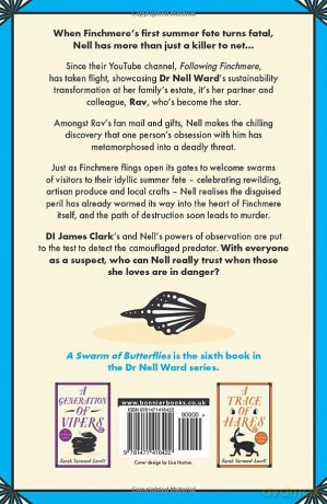 A Swarm of Butterflies: A page turning British cozy murder mystery to keep you guessing - Sarah Yarwood-Lovett [KSIĄŻKA]