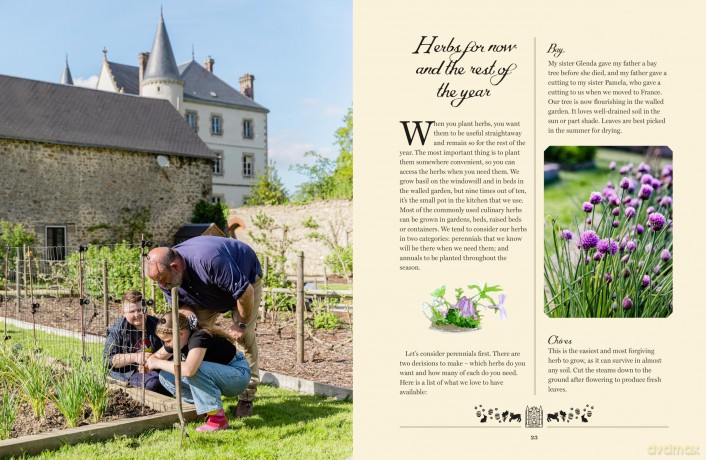 A Taste of the Château: Celebrate Christmas the Chateau way with over 100 recipes, crafts and garden projects! - Dick Strawbridge [KSIĄŻKA]