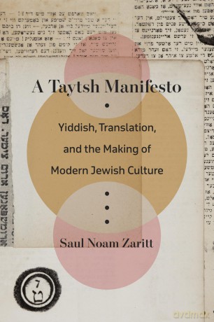 A Taytsh Manifesto: Yiddish, Translation, and the Making of Modern Jewish Culture - Saul Noam Zaritt [KSIĄŻKA]