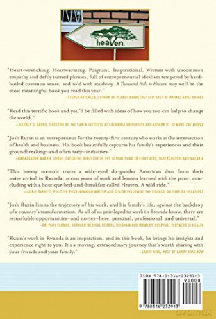 A Thousand Hills to Heaven: Love, Hope and a Restaurant in Rwanda - Josh Ruxin [KSIĄŻKA]