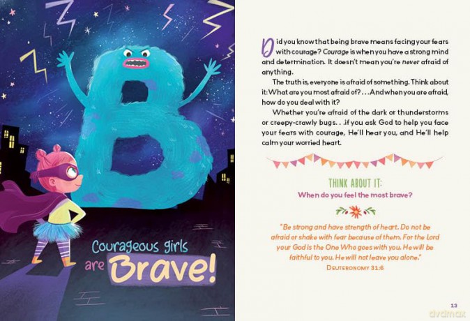 A to Z Devotions for Courageous Girls - Kelly McIntosh [KSIĄŻKA]