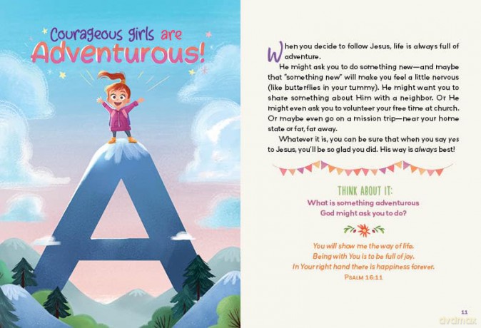 A to Z Devotions for Courageous Girls - Kelly McIntosh [KSIĄŻKA]