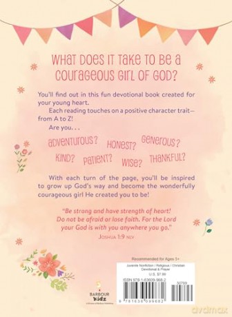 A to Z Devotions for Courageous Girls - Kelly McIntosh [KSIĄŻKA]