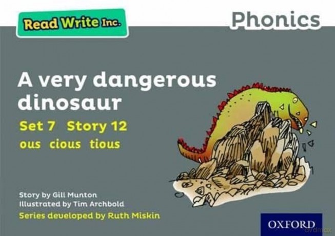 A Very Dangerous Dinosaur (Grey Set 7 Storybook 12) (Read Write Inc. Phonics) - Gill Munton [KSIĄŻKA]