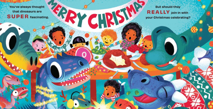 A Very Dinosaur Christmas (A Very Celebration Series) - Adam Wallace [KSIĄŻKA]