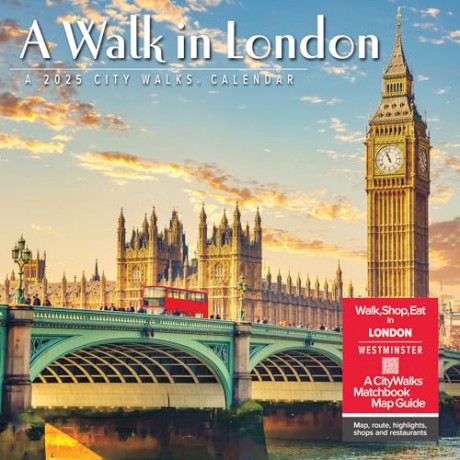 A Walk in London 2025 Wall [KSIĄŻKA]