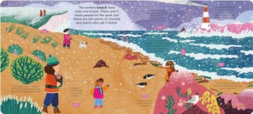 A Walk in Winter: Lift the flaps to reveal the secrets of the season - Ladybird [KSIĄŻKA]