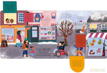 A Walk in Winter: Lift the flaps to reveal the secrets of the season - Ladybird [KSIĄŻKA]