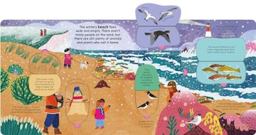 A Walk in Winter: Lift the flaps to reveal the secrets of the season - Ladybird [KSIĄŻKA]