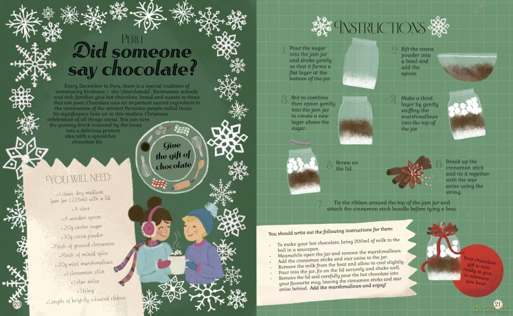 A World Full of Christmas Crafts: 24 ways to celebrate the festive season - Helen Mortimer [KSIĄŻKA]