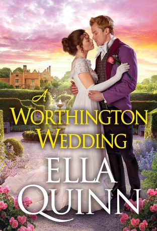 A Worthington Wedding (Here Come the Grooms) - Ella Quinn [KSIĄŻKA]
