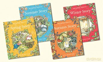 A Year in Brambly Hedge: Celebrating forty years of Brambly Hedge with this beautiful storybook gift set - Jill Barklem [KSIĄŻKA]
