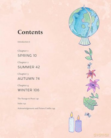 A Year of Inner Peace: Find a calmer and happier way of being - Kirsten Riddle [KSIĄŻKA]