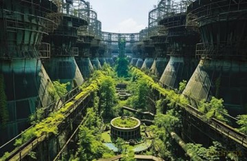 Abandoned World: An AI-generated exploration (Jonglez Photographic Journeys) - Frances Meslet [KSIĄŻKA]