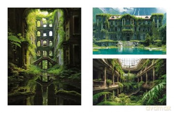 Abandoned World: An AI-generated exploration (Jonglez Photographic Journeys) - Frances Meslet [KSIĄŻKA]