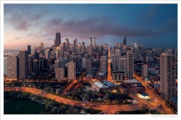 Above and Across Chicago - Sam Landers [KSIĄŻKA]