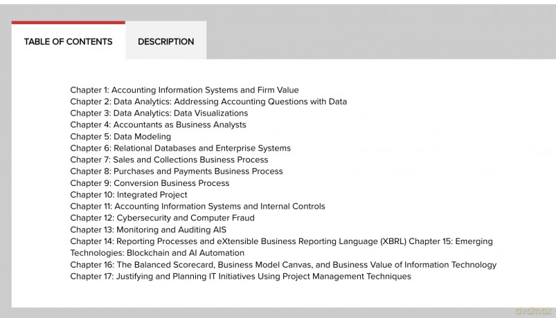 Accounting Information Systems ISE - Vernon Richardson Professor [KSIĄŻKA]