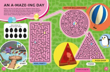 Adopt Me! Cute Creations Sticker Book: The perfect Activity Book for fans of Number 1 favourite online game, Adopt Me! Ideal for ages 7-11 - Uplift Games [KSIĄŻKA]