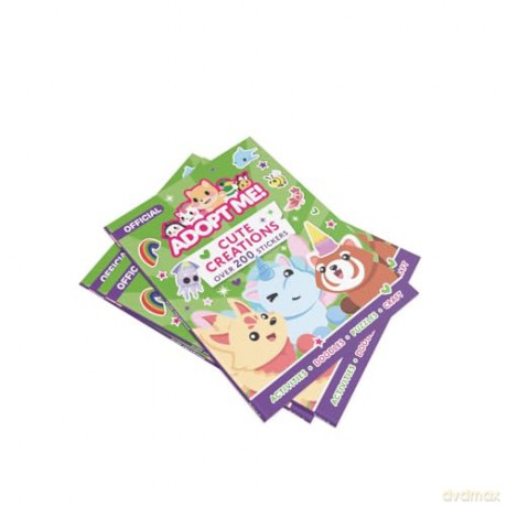Adopt Me! Cute Creations Sticker Book: The perfect Activity Book for fans of Number 1 favourite online game, Adopt Me! Ideal for ages 7-11 - Uplift Games [KSIĄŻKA]