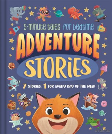 Adventure Stories: 5-Minute Tales for Bedtime (Bedtime Story Collection) - Igloo Books [KSIĄŻKA]