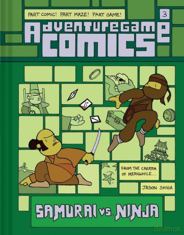 Adventuregame Comics: Samurai vs. Ninja (Book 3): An Interactive Graphic Novel - Jason Shiga [KSIĄŻKA]